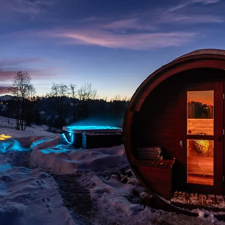 Bukowina Tatrzanska W Gorach Janiolow Wierch 43 Jacuzzi Sauna アパート Groń