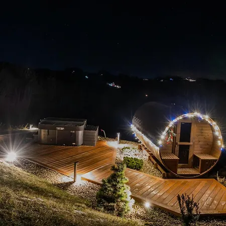 Bukowina Tatrzanska W Gorach Janiolow Wierch 43 Jacuzzi Sauna アパート *